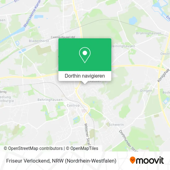 Friseur Verlockend Karte