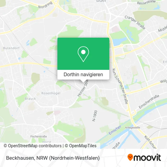 Beckhausen Karte
