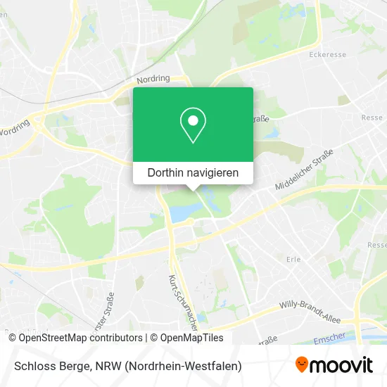Schloss Berge Karte