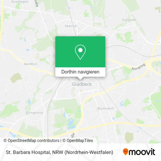 St. Barbara Hospital Karte