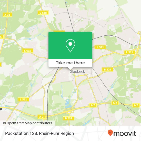 Packstation 128 Karte