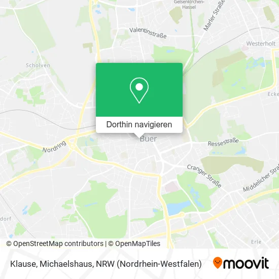 Klause, Michaelshaus Karte