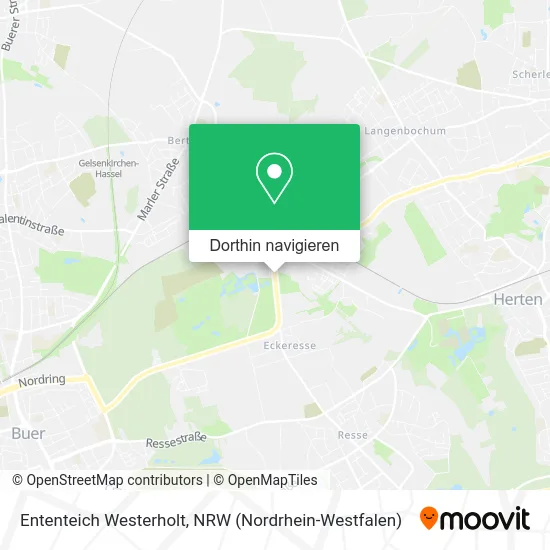 Ententeich Westerholt Karte