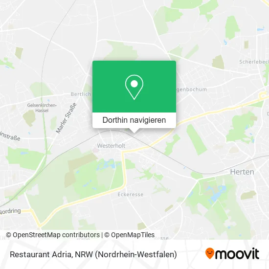 Restaurant Adria Karte