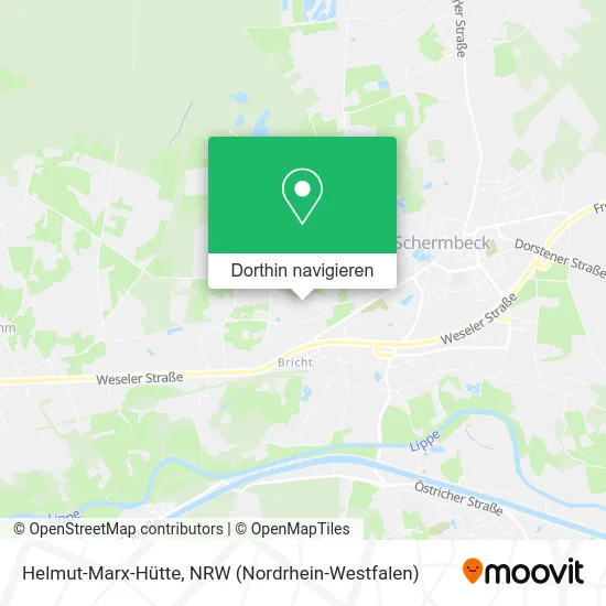 Helmut-Marx-Hütte Karte