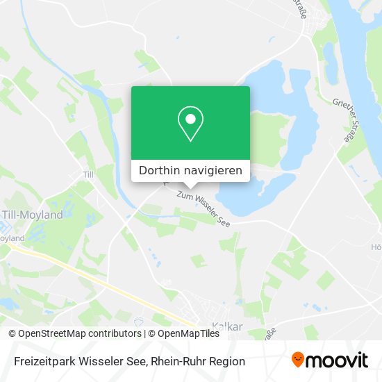 Freizeitpark Wisseler See Karte