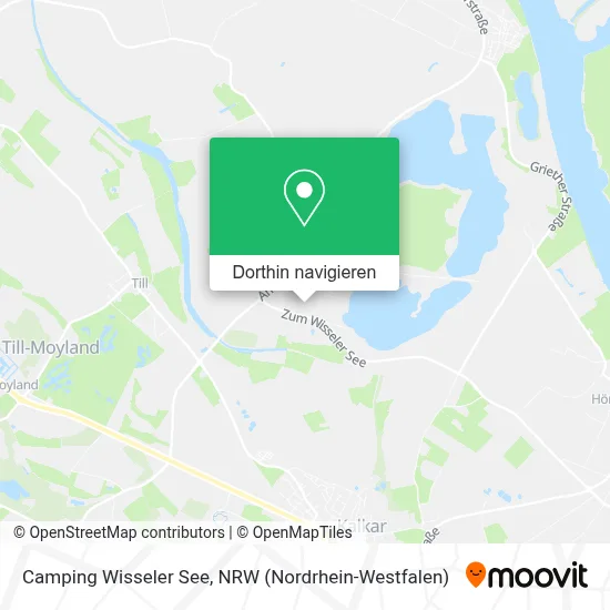 Camping Wisseler See Karte