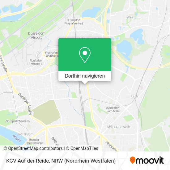 KGV Auf der Reide Karte