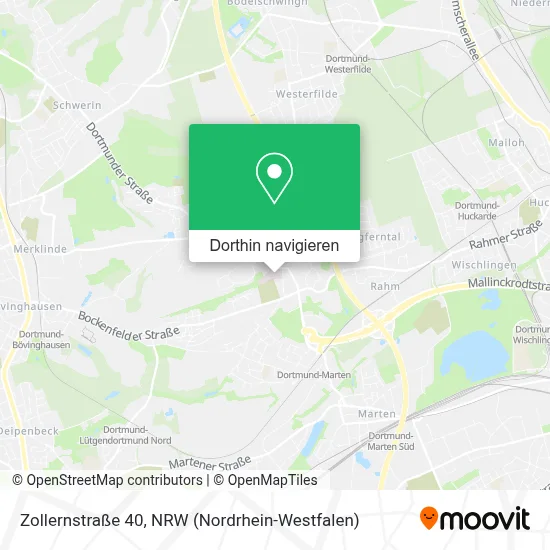 Zollernstraße 40 Karte