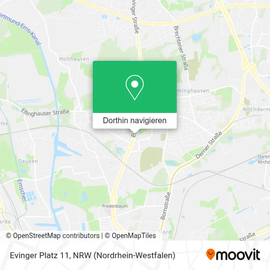 Evinger Platz 11 Karte