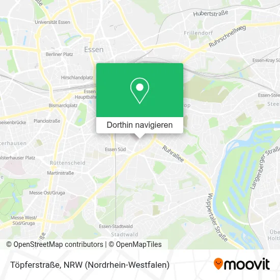 Töpferstraße Karte