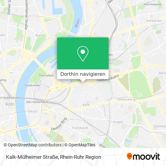 Kalk-Mülheimer Straße Karte