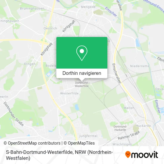 S-Bahn-Dortmund-Westerfilde Karte
