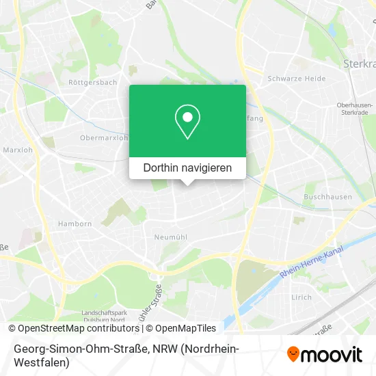 Georg-Simon-Ohm-Straße Karte