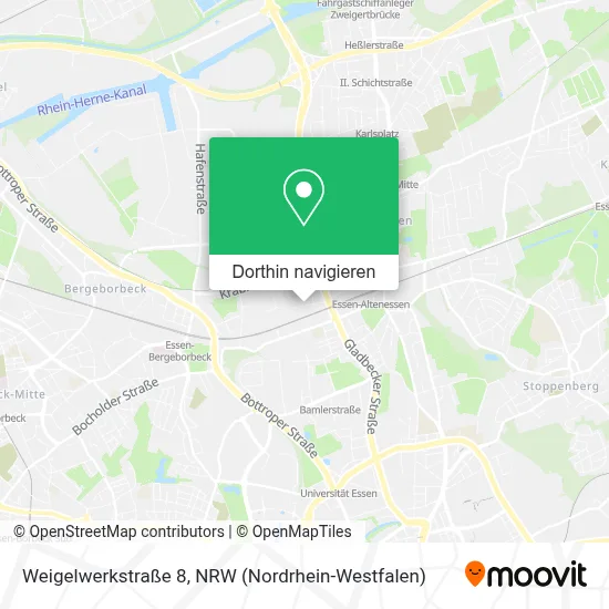 Weigelwerkstraße 8 Karte