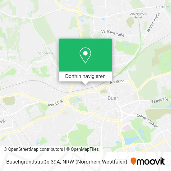 Buschgrundstraße 39A Karte