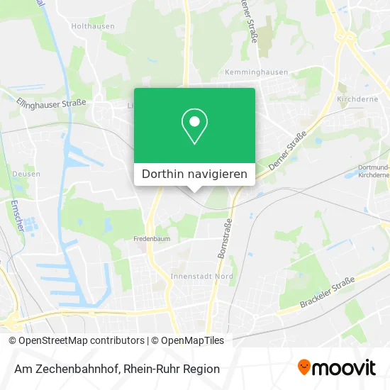 Am Zechenbahnhof Karte