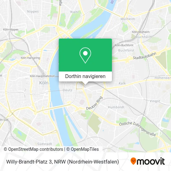 Willy-Brandt-Platz 3 Karte