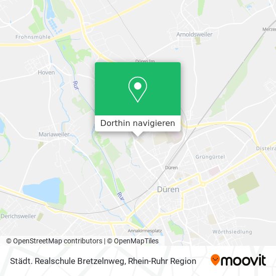 Städt. Realschule Bretzelnweg Karte