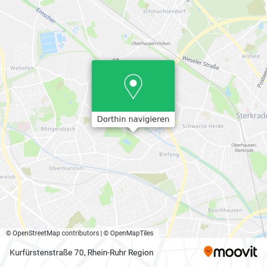 Kurfürstenstraße 70 Karte