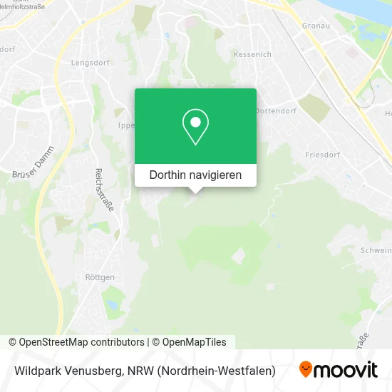 Wildpark Venusberg Karte