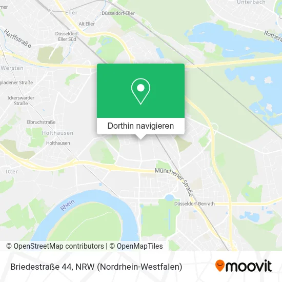 Briedestraße 44 Karte