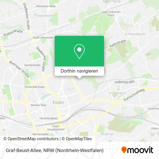 Graf-Beust-Allee Karte