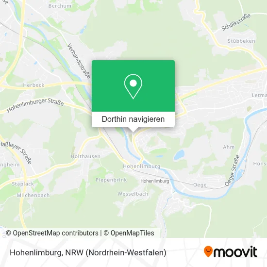 Hohenlimburg Karte