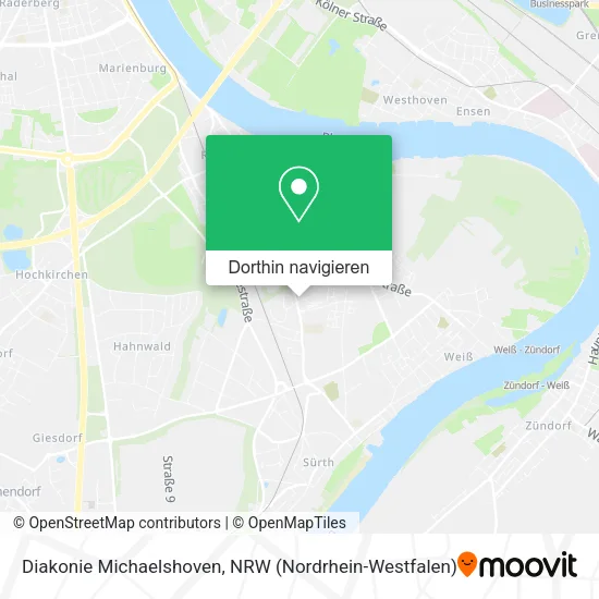 Diakonie Michaelshoven Karte