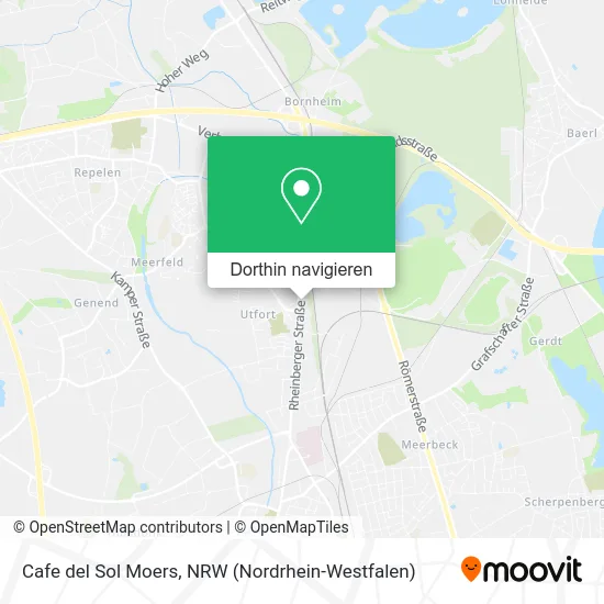 Cafe del Sol Moers Karte