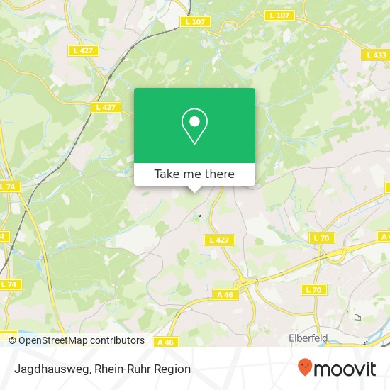 Jagdhausweg Karte