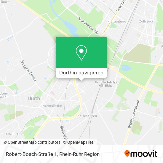 Robert-Bosch-Straße 1 Karte