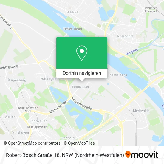 Robert-Bosch-Straße 18 Karte