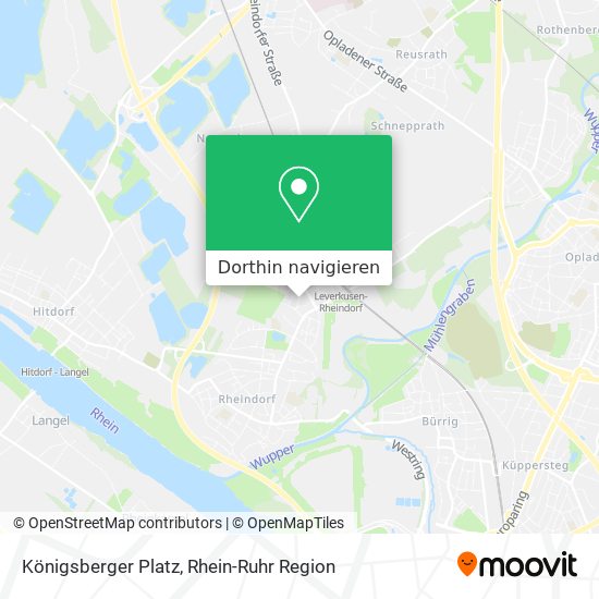 Königsberger Platz Karte