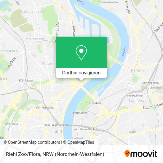 Riehl Zoo/Flora Karte