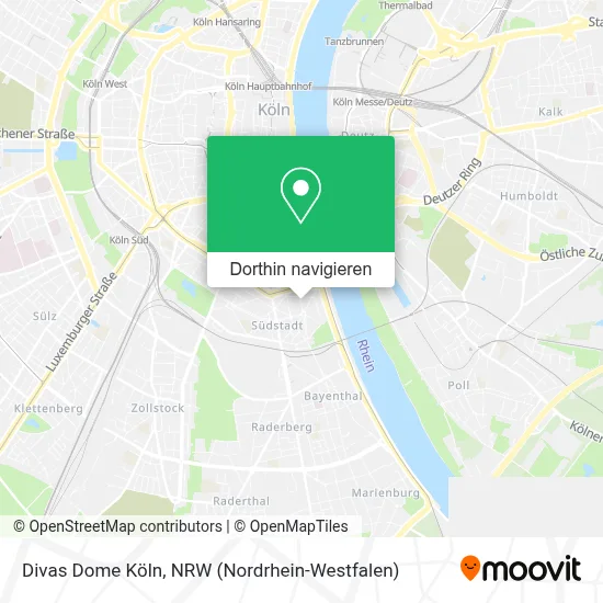 Divas Dome Köln Karte