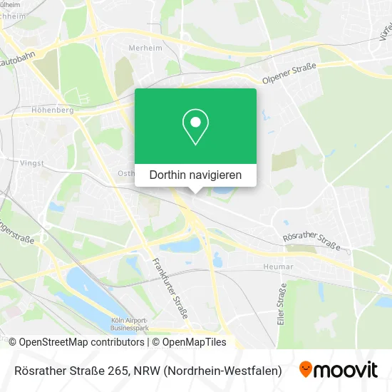Rösrather Straße 265 Karte
