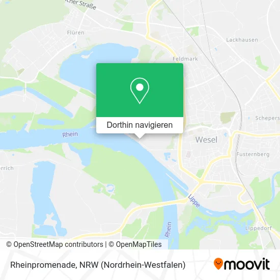 Rheinpromenade Karte