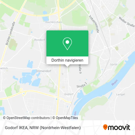 Godorf IKEA Karte