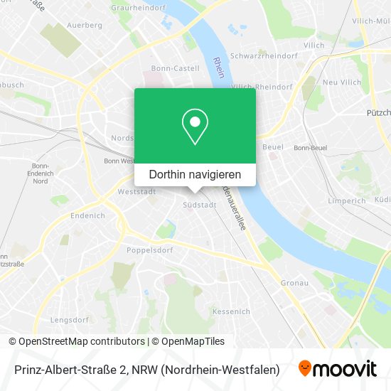 Prinz-Albert-Straße 2 Karte