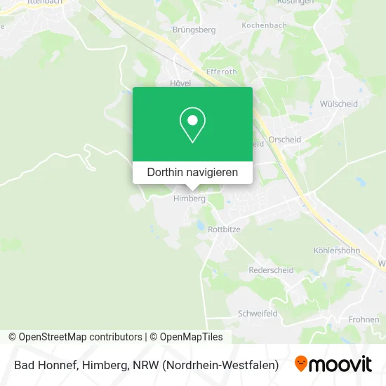 Bad Honnef, Himberg Karte