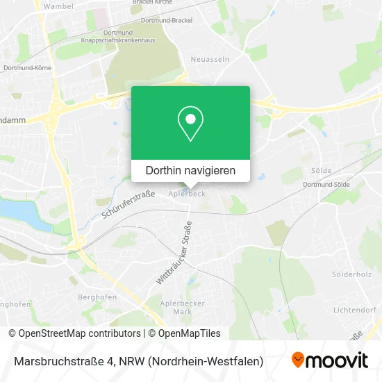 Marsbruchstraße 4 Karte