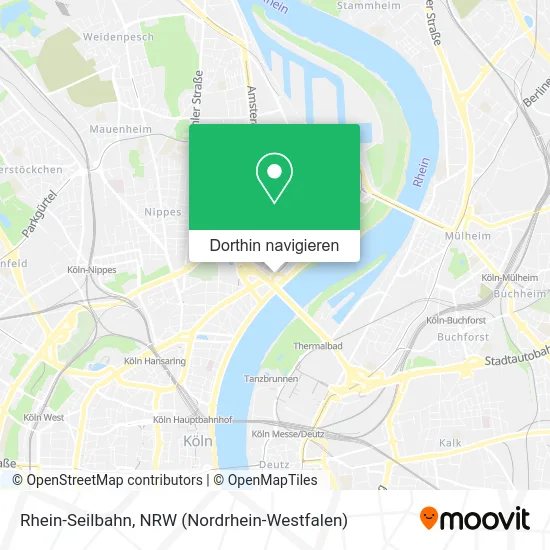 Rhein-Seilbahn Karte