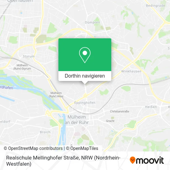 Realschule Mellinghofer Straße Karte