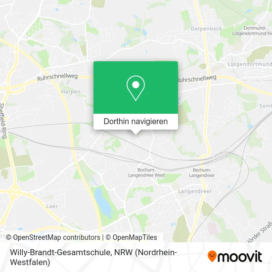 Willy-Brandt-Gesamtschule Karte