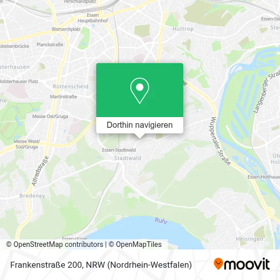 Frankenstraße 200 Karte