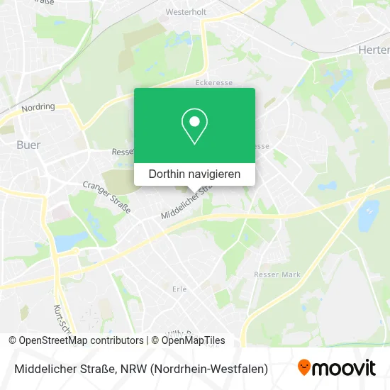 Middelicher Straße Karte