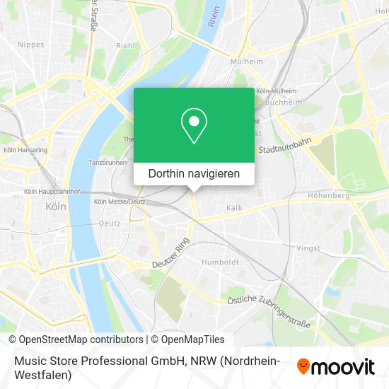 Music Store Professional GmbH Karte