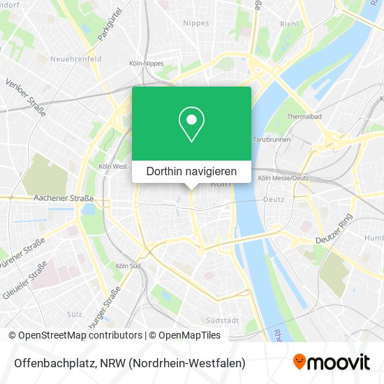 Offenbachplatz Karte
