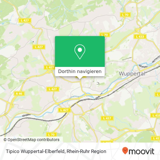 Tipico Wuppertal-Elberfeld Karte